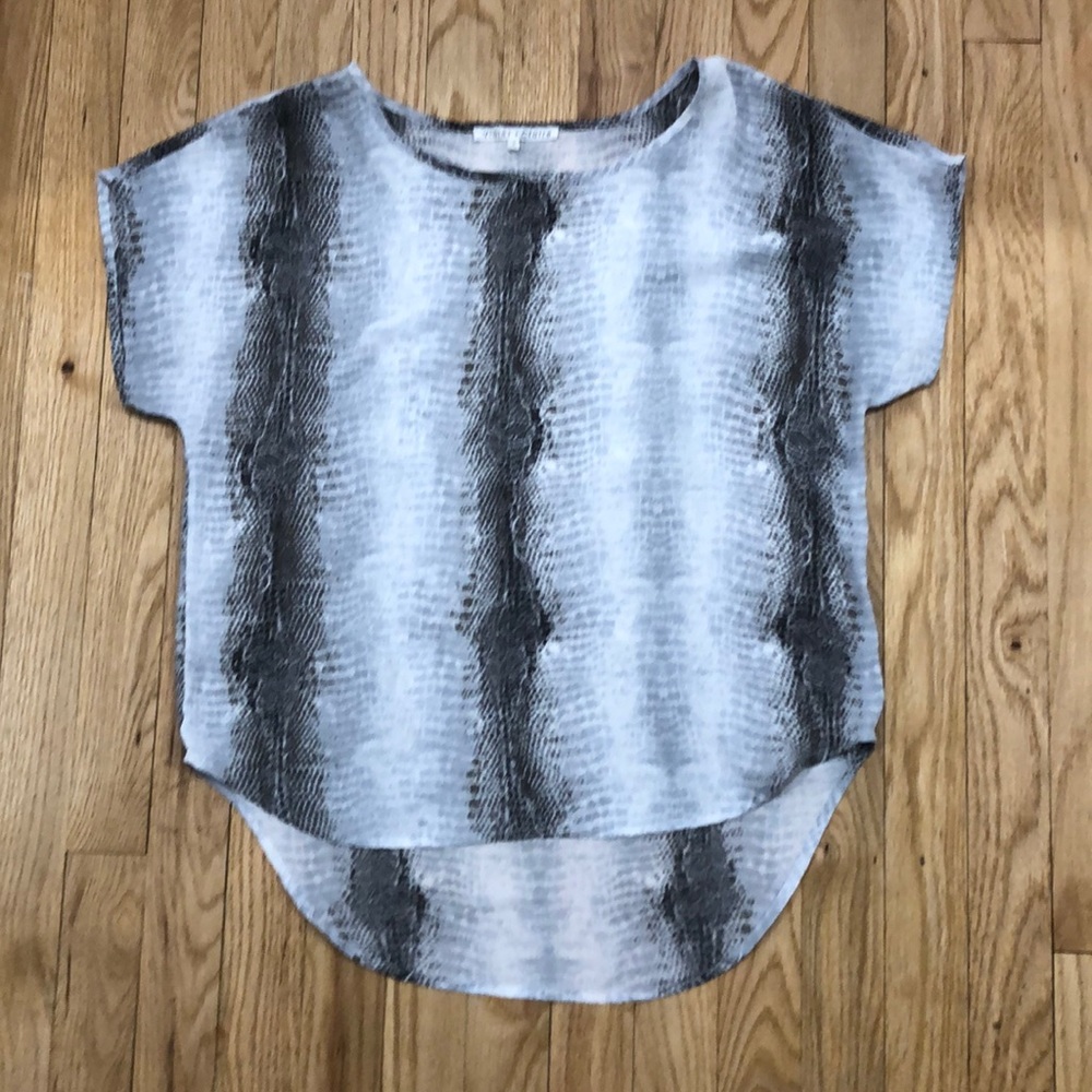 Chiffon Snakeskin blouse